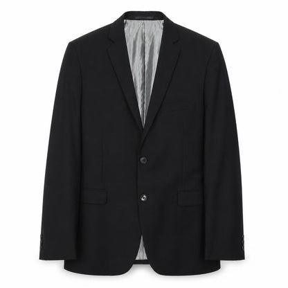 Mens UK Size 40 Goodsouls Regular Black Suit Jacket