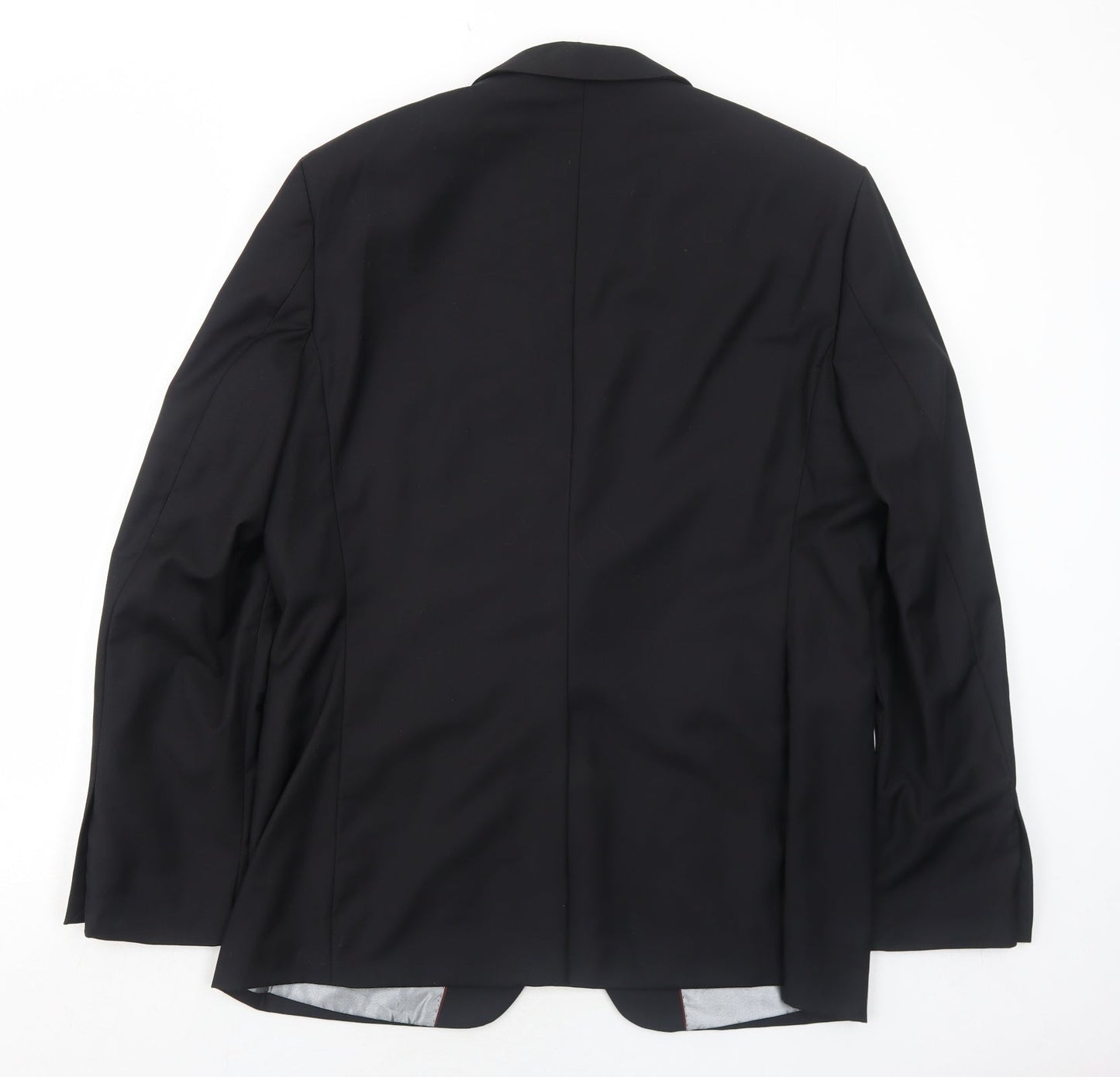 Mens UK Size 40 Goodsouls Regular Black Suit Jacket