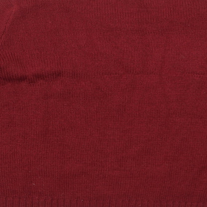 Womens UK Size L H&M Red Pullover Jumper