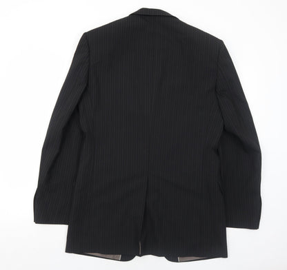 Mens UK Size 38 Marks and Spencer Regular Black Suit Jacket