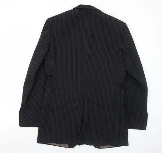 Mens UK Size 38 Marks and Spencer Regular Black Suit Jacket