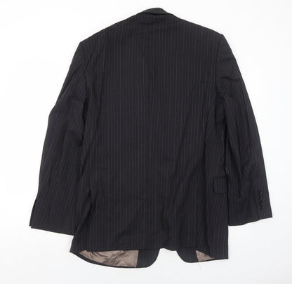 Mens UK Size 40 Marks and Spencer Regular Black Suit Jacket