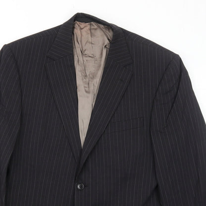 Mens UK Size 40 Marks and Spencer Regular Black Suit Jacket