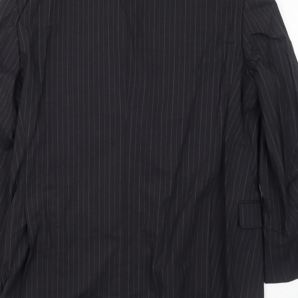 Mens UK Size 40 Marks and Spencer Regular Black Suit Jacket