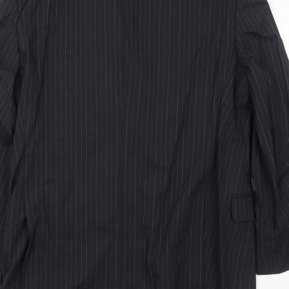 Mens UK Size 40 Marks and Spencer Regular Black Suit Jacket