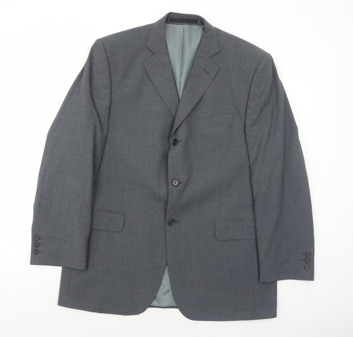 Mens UK Size 42 Marks and Spencer Regular Grey Suit Jacket