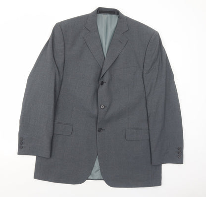 Mens UK Size 42 Marks and Spencer Regular Grey Suit Jacket