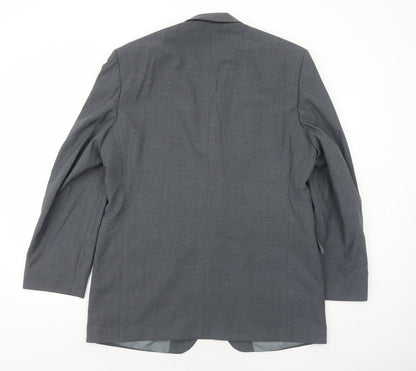 Mens UK Size 42 Marks and Spencer Regular Grey Suit Jacket