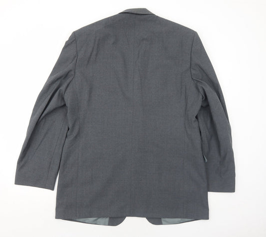 Mens UK Size 42 Marks and Spencer Regular Grey Suit Jacket