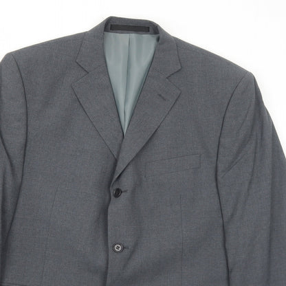Mens UK Size 42 Marks and Spencer Regular Grey Suit Jacket