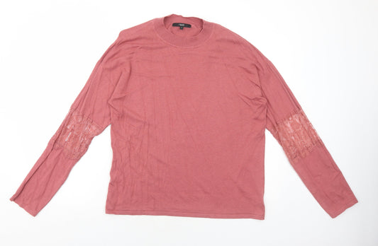 Womens UK Size 16 NEXT Pink Pullover Jumper