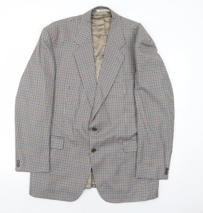 Mens UK Size 42 Berkertex Regular Grey Suit Jacket