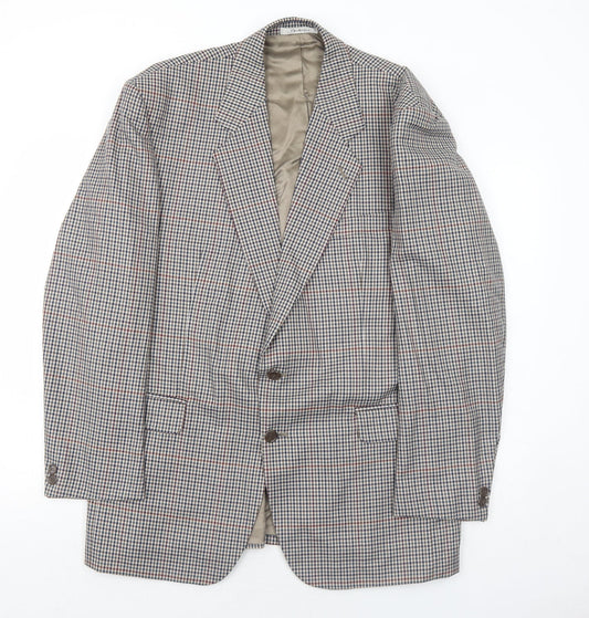 Mens UK Size 42 Berkertex Regular Grey Suit Jacket