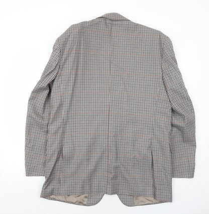 Mens UK Size 42 Berkertex Regular Grey Suit Jacket