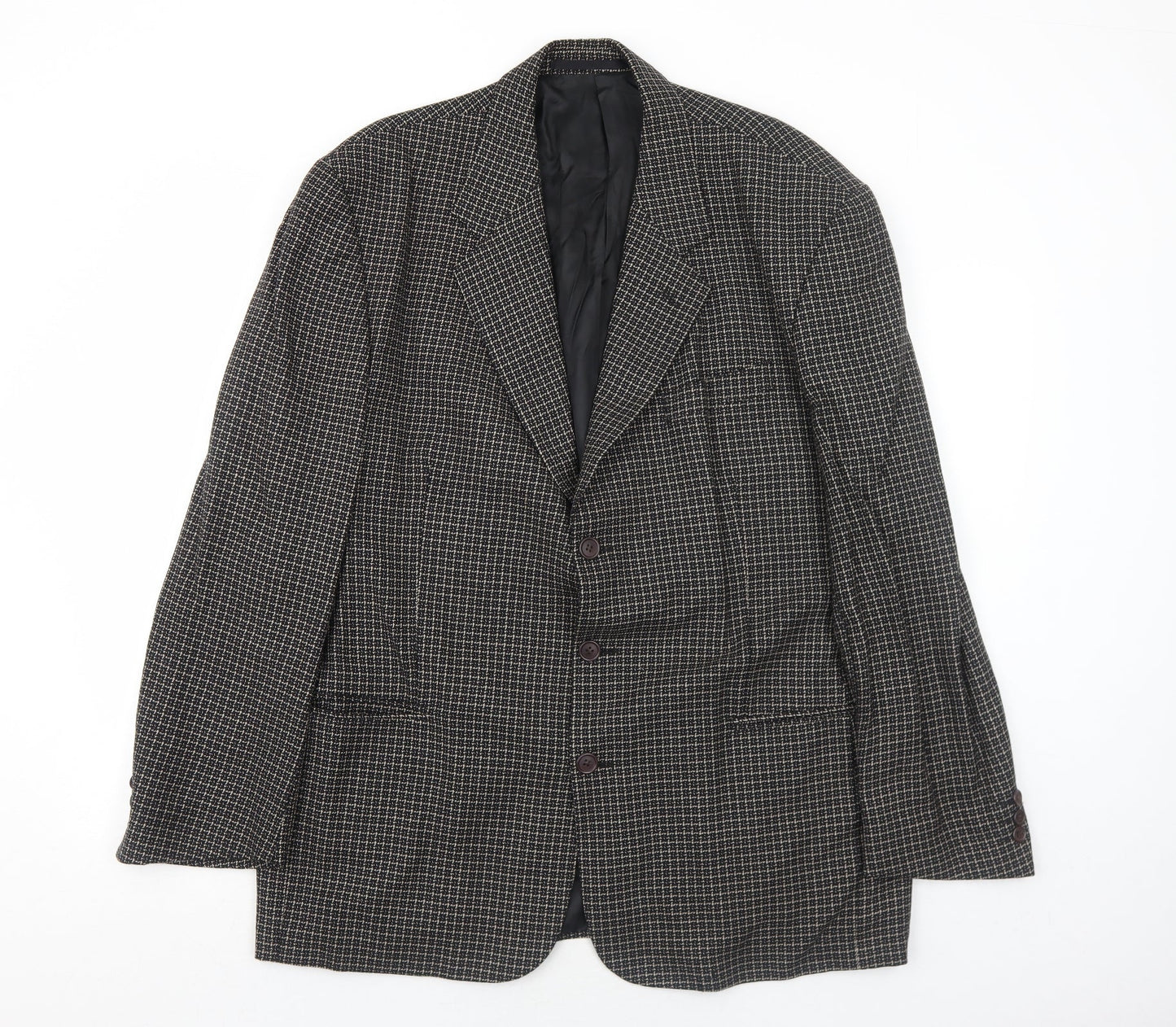 Mens UK Size 44 NEXT Regular Black Suit Jacket