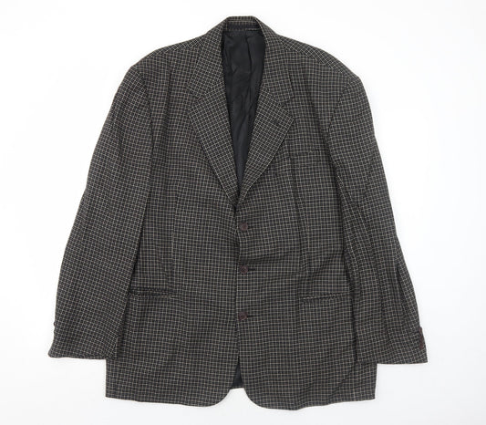 Mens UK Size 44 NEXT Regular Black Suit Jacket