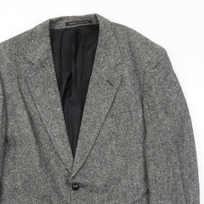 Mens UK Size 44 Marks and Spencer Regular Grey Suit Jacket