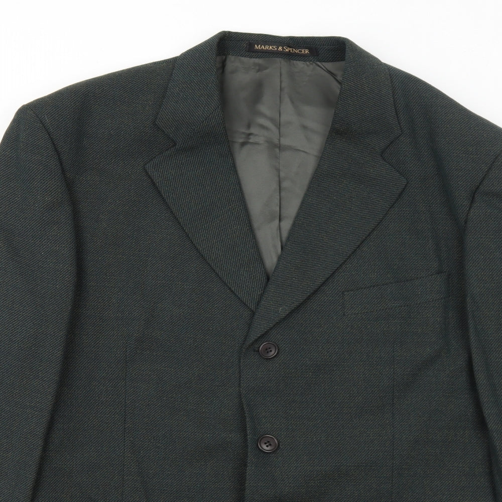 Mens UK Size 42 Marks and Spencer Regular Grey Suit Jacket