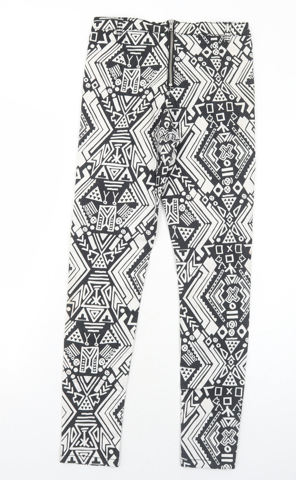Womens UK Size 10 H&M Regular Fit Skinny Black Jeans