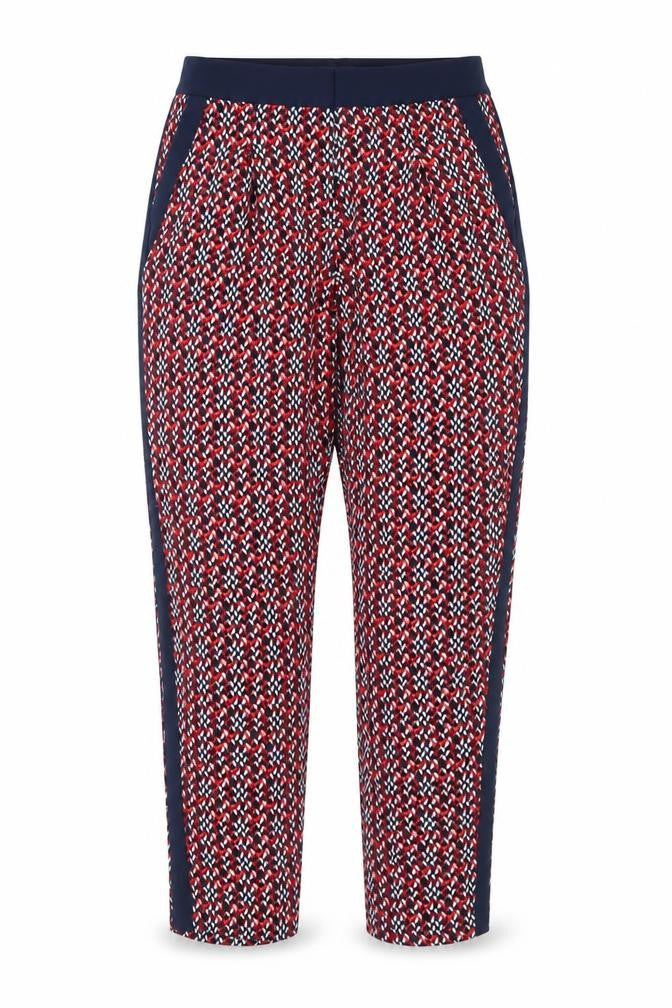 Womens UK Size 10 Marks and Spencer Regular Fit  Red Trousers