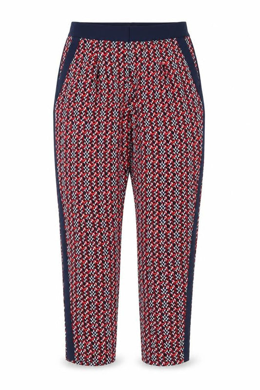 Womens UK Size 10 Marks and Spencer Regular Fit  Red Trousers