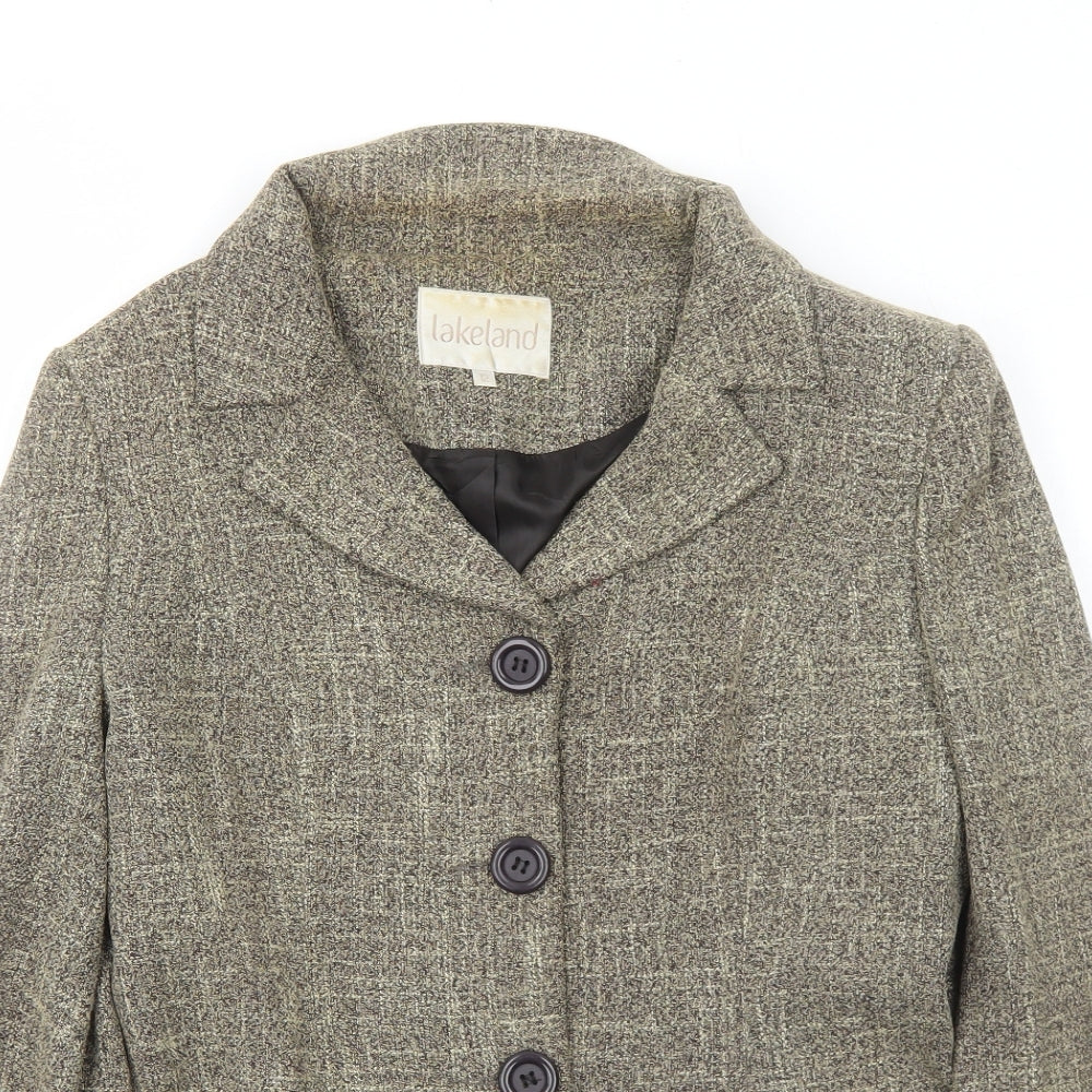 Womens UK Size 12 Lakeland Brown Jacket