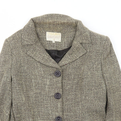 Womens UK Size 12 Lakeland Brown Jacket