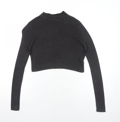 Womens UK Size 10 Select Grey Pullover Jumper