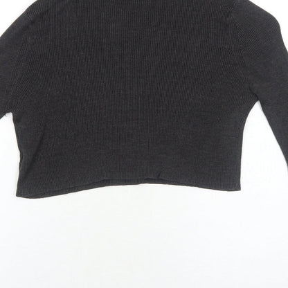 Womens UK Size 10 Select Grey Pullover Jumper
