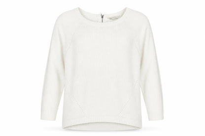 Womens UK Size 16 M&Co White Pullover Jumper