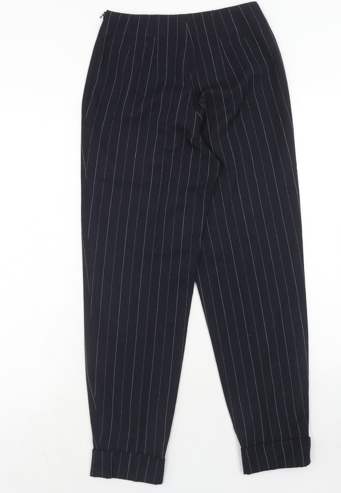 Womens UK Size 8 Esprit Regular Fit Carrot Blue Trousers