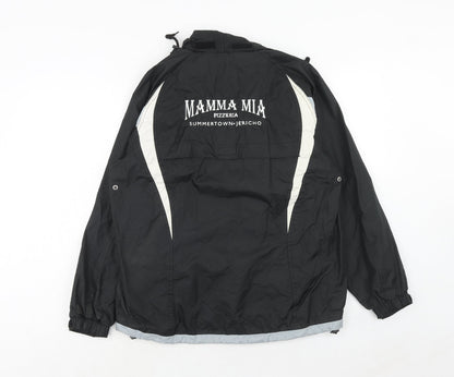 Mens UK Size S Macron Black Jacket