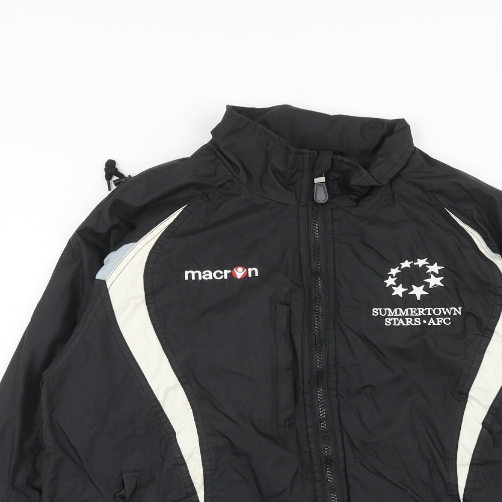 Mens UK Size S Macron Black Jacket