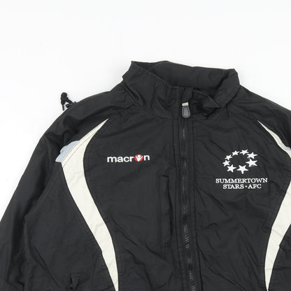Mens UK Size S Macron Black Jacket