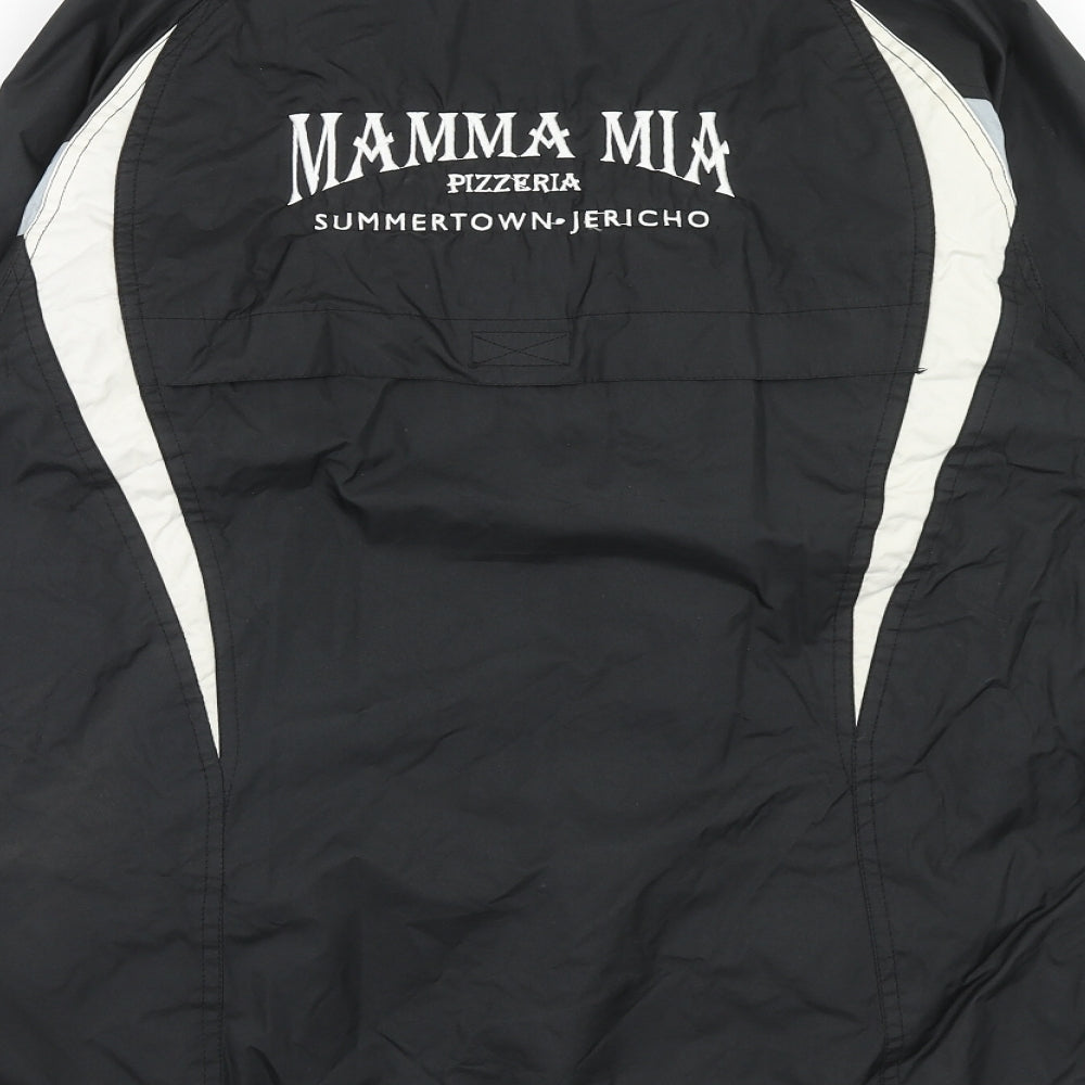 Mens UK Size S Macron Black Jacket