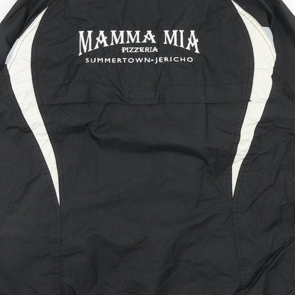 Mens UK Size S Macron Black Jacket