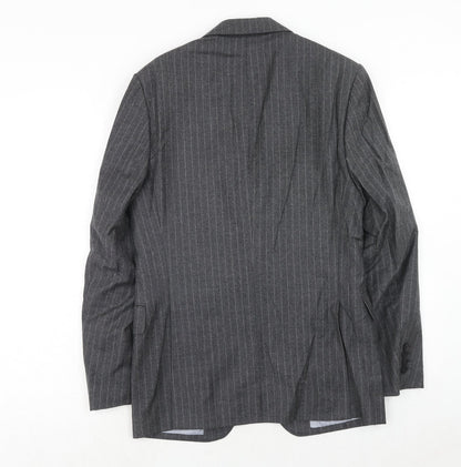 Mens UK Size 36 Marks and Spencer Regular Grey Suit Jacket