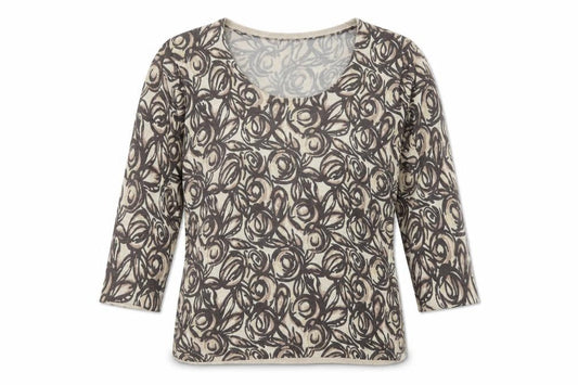 Womens UK Size 12 Alex & Co. Brown Pullover Jumper