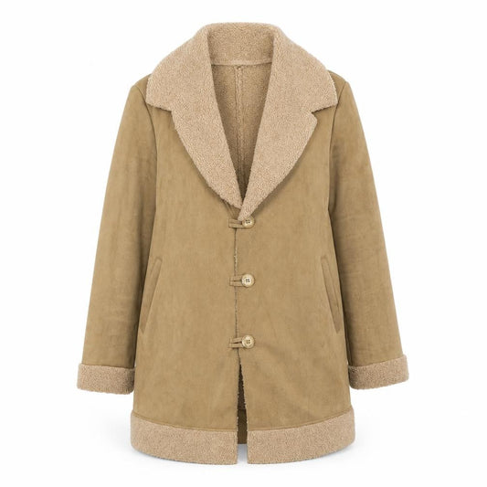 Womens UK Size 10 In the Style Brown Overcoat