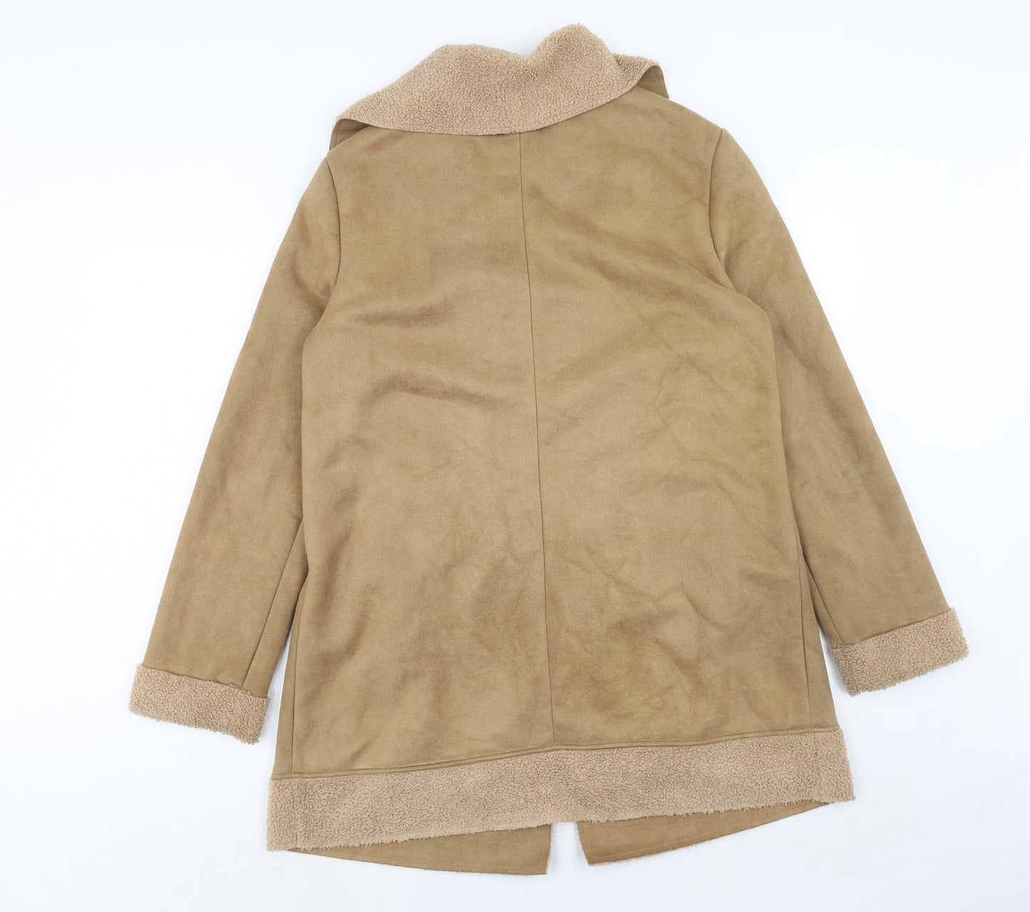 Womens UK Size 10 In the Style Brown Overcoat