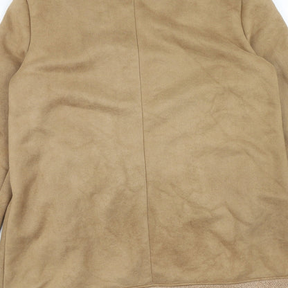 Womens UK Size 10 In the Style Brown Overcoat