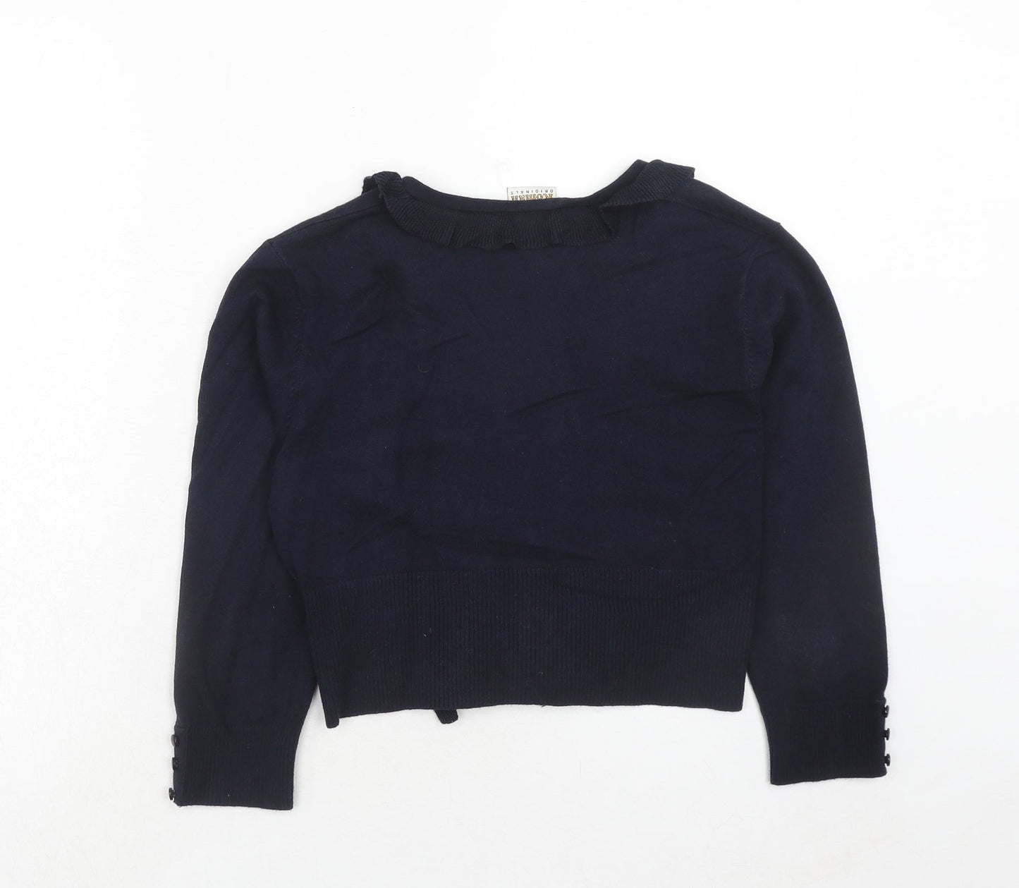 Womens UK Size S Roman Blue Cardigan Jumper