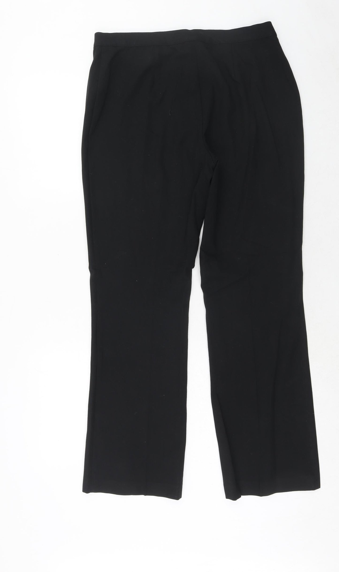 Womens UK Size 14 Marks and Spencer Regular Fit  Black Trousers