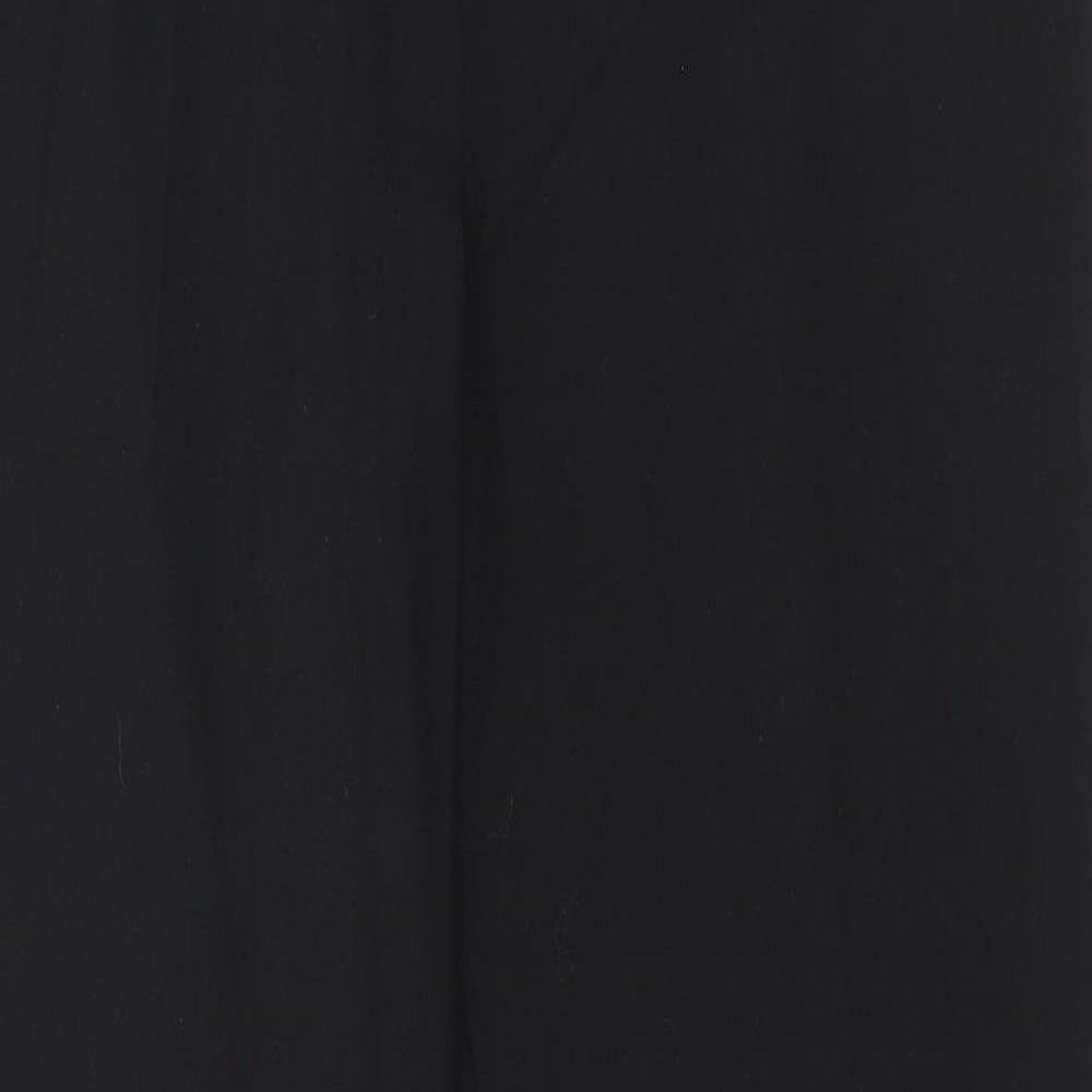 Womens UK Size 14 Marks and Spencer Regular Fit  Black Trousers