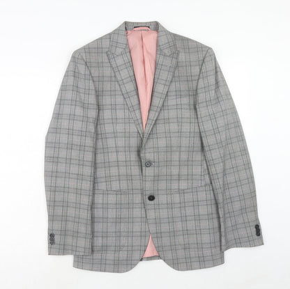 Mens UK Size 36 Marks and Spencer Regular Grey Suit Jacket