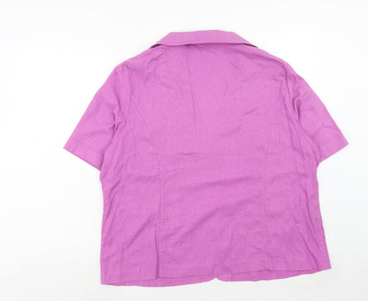 Womens UK Size 22 EWM Purple Jacket