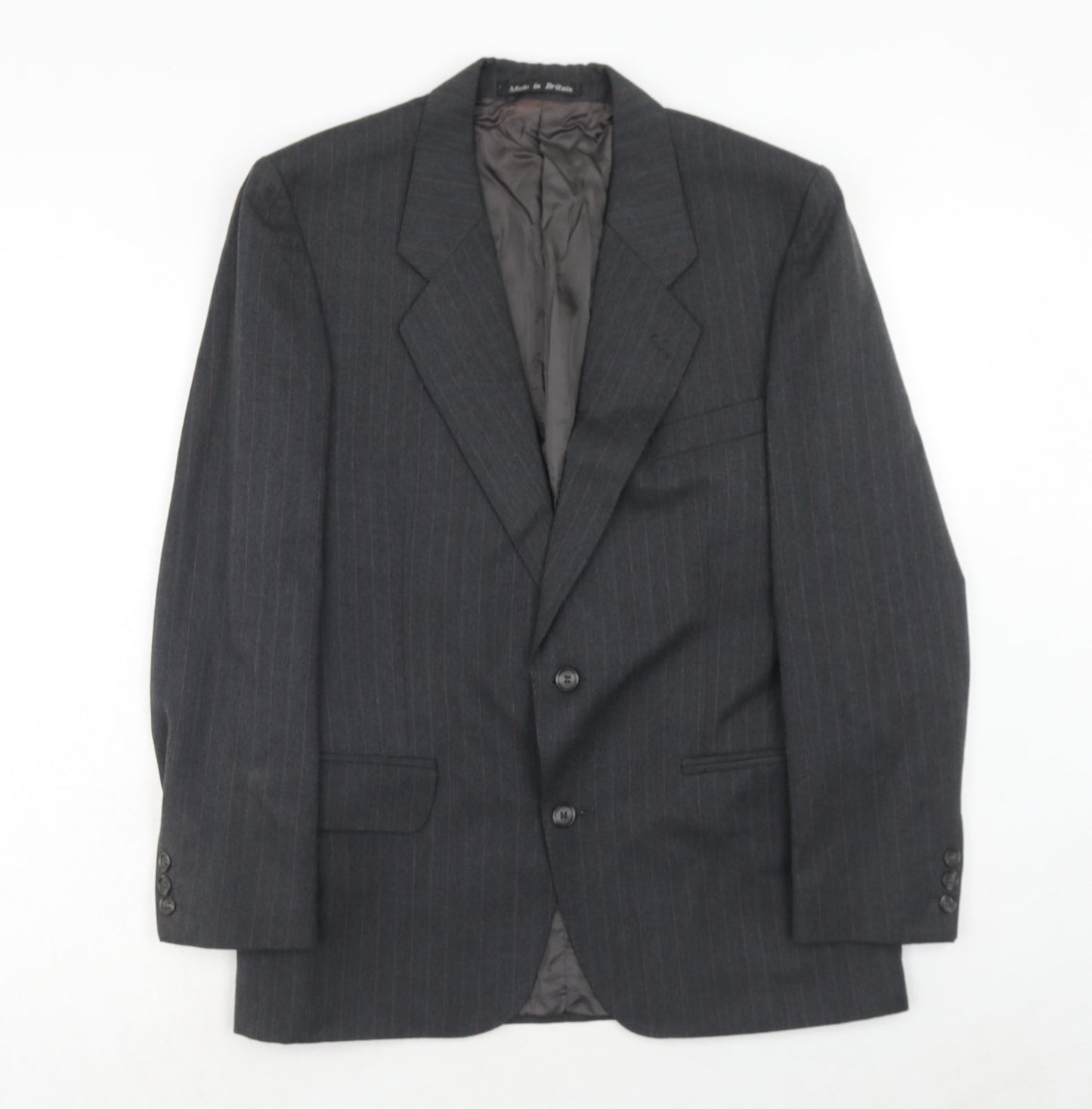 Mens UK Size 38 Chatsworth Regular Grey Suit Jacket