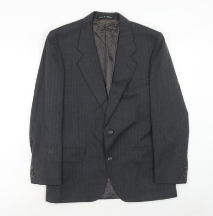 Mens UK Size 38 Chatsworth Regular Grey Suit Jacket