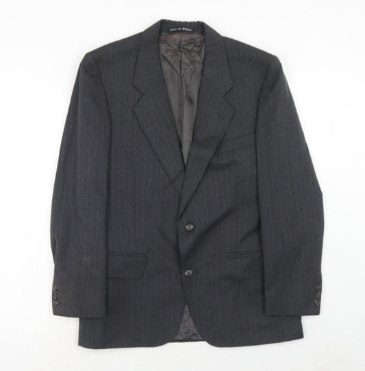 Mens UK Size 38 Chatsworth Regular Grey Suit Jacket