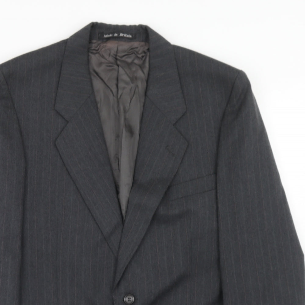 Mens UK Size 38 Chatsworth Regular Grey Suit Jacket
